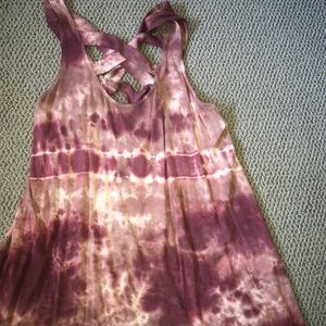 Tie dye dress